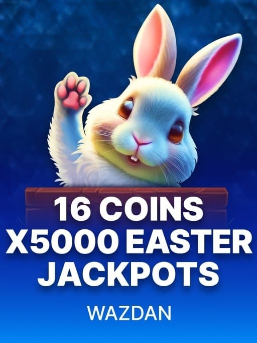 16 Coins x5000 Easter Jackpots game screenshot